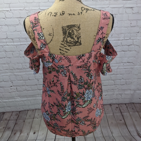 Dina Be Cold Shoulder Shirt Small - Picture 2 of 7